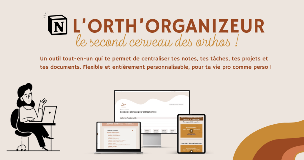 L'Orth'Organizeur (LOO), le second cerveau des orthos by Extra Ortho
