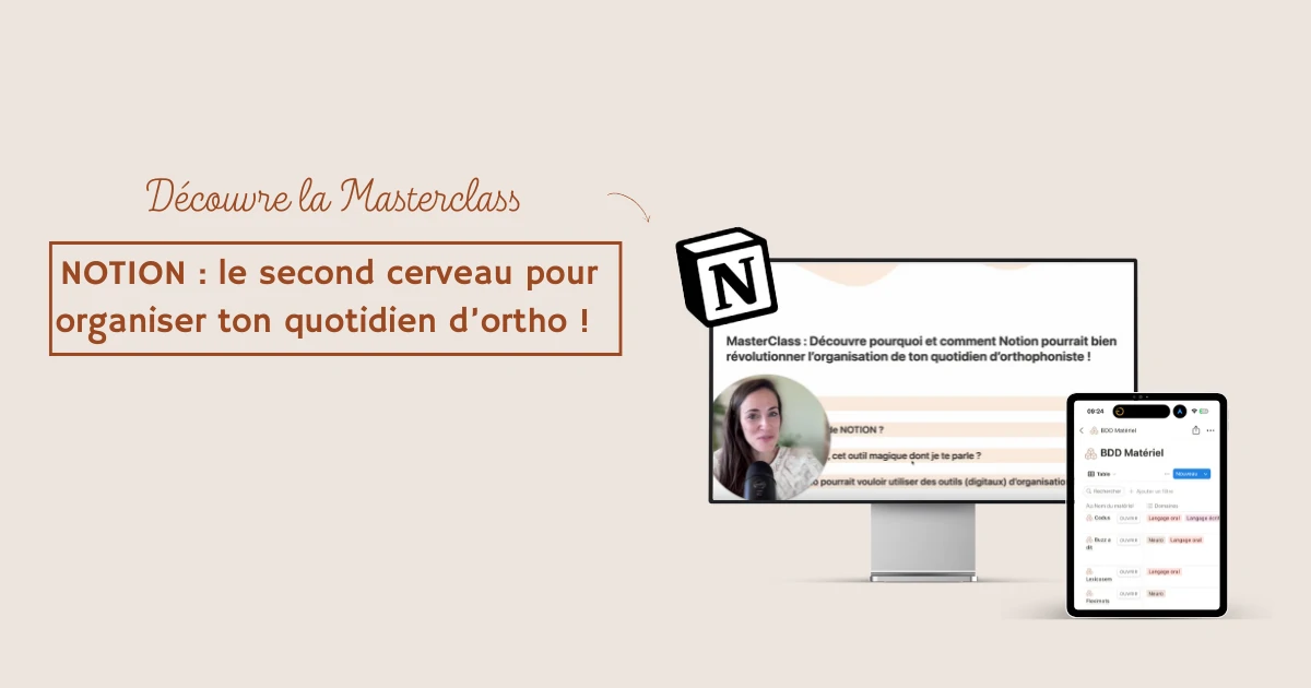 Rejoins la Masterclass gratuite ExtraOrtho et découvre des conseils pratiques pour bien démarrer en tant que jeune orthophoniste.