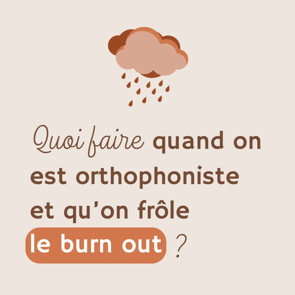 u frôles le burn-out en tant qu'orthophoniste ? Découvre les symptômes et des conseils pratiques pour éviter l’épuisement professionnel.
