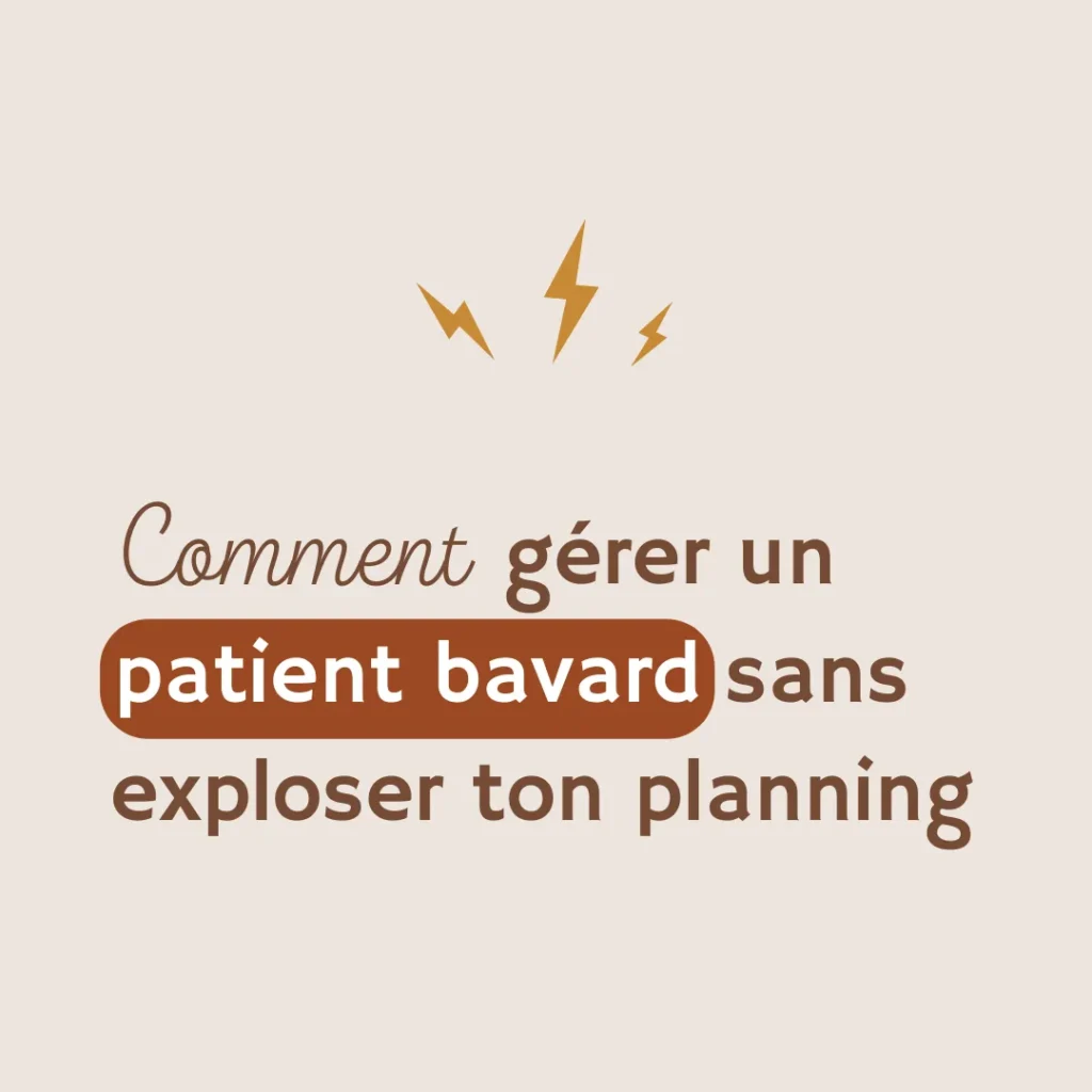 Découvre 4 phrases efficaces pour gérer un patient bavard en orthophonie sans perturber ton planning.
