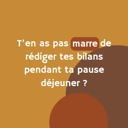 Ortho : marre de grignoter un sandwich en rédigeant tes bilans ? Et si tu faisais enfin de ta pause déjeuner un vrai moment pour souffler ?